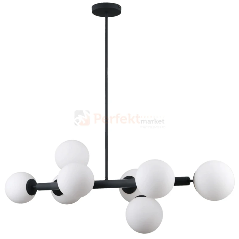 Italux PNS-5510-8-BK lampa wisząca czarny