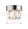 C0389-01A-F4AC GEM LAMPA SUFITOWA CHROME