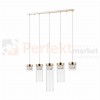 P0389-05E-F7AC GEM LAMPA WISZĄCA ZŁOTA/GOLD