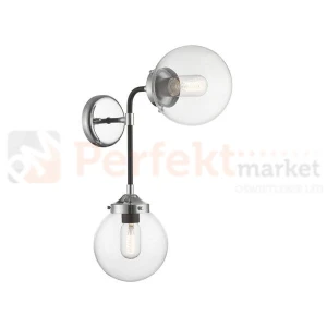 Kinkiet Riano szklane kule W0454-02D-STAC Zuma Line chrom