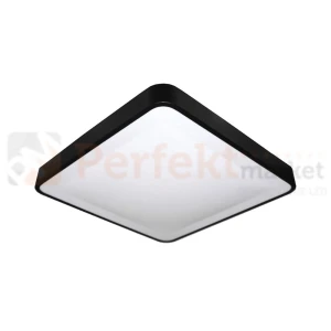 Panel LED lampa plafon kwadratowa czarna 24W 4000K 37x37cm