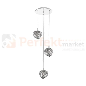 Zuma Line ROCK lampa wisząca chrom 3xG9 P0488-03D-B5FZ