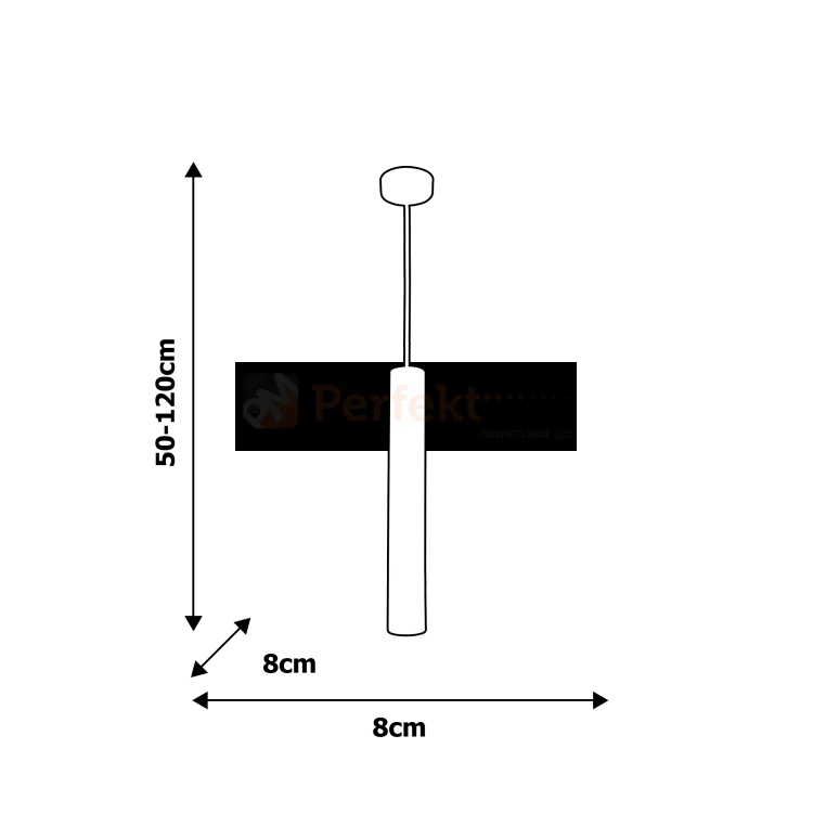 Lampa wisząca JOKER BLACK 1xGU10