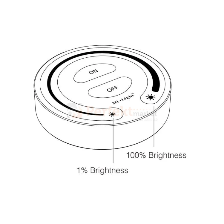 pilot sterowania do led mi light FUT087 sterowanie perfektmarket.jpg