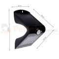 Lampka Solarna Butterfly Czarna 1,5W EKO3867
