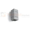 lampa_ścienna kinkiet szara g9 nowoczesna minimalizm design lampa kwadratowa plafon LED blocco szary perfektmarket SL.0479