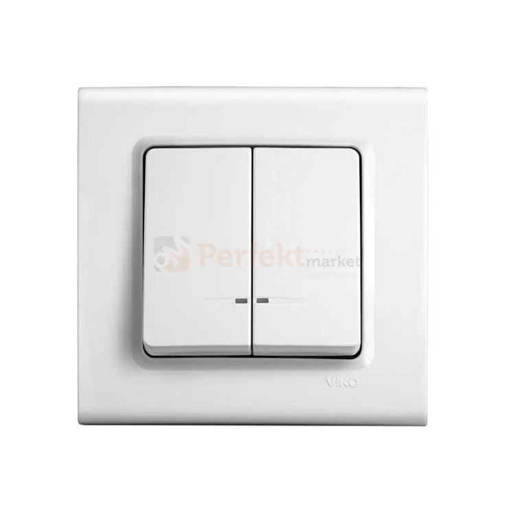 łącznik świecznikowy podświetlany viko panasonic linnera włącznik włącznik biały prosty klasyczny minimalistyczny oświetlenie oświetlenie_led biała prosta klasyczna minimalizm minimalistyczna perfektmarket perfekt_market 90440050