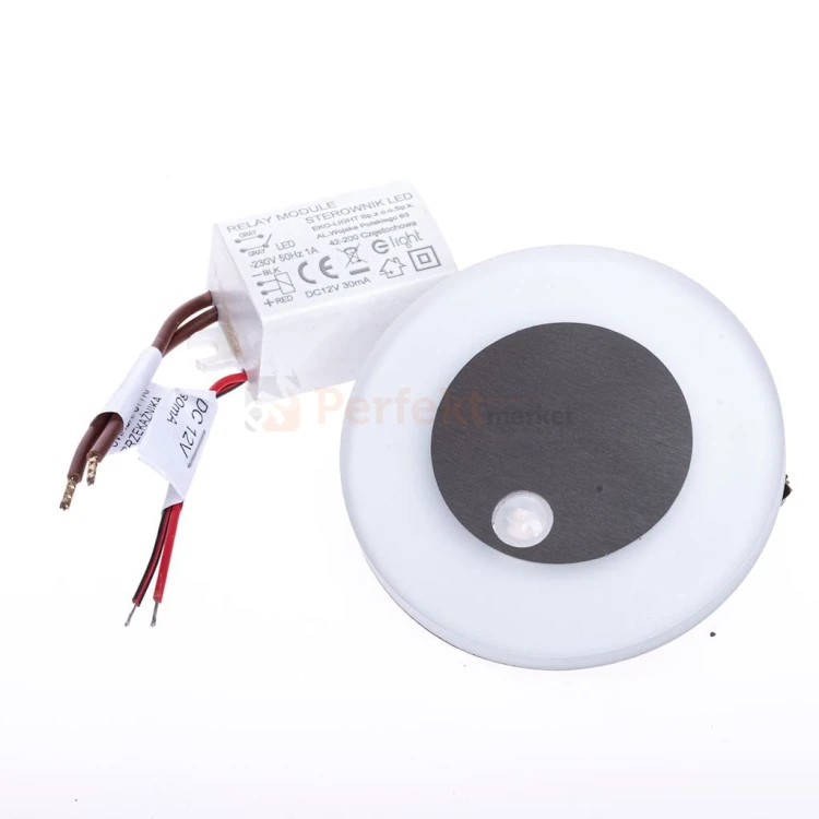 OTI. Barwa Ciepły 3000K. PIR. 12V EKS1078