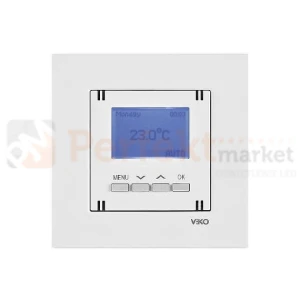 Sterownik Elektroniczny regulator temperatury biały Viko KARRE