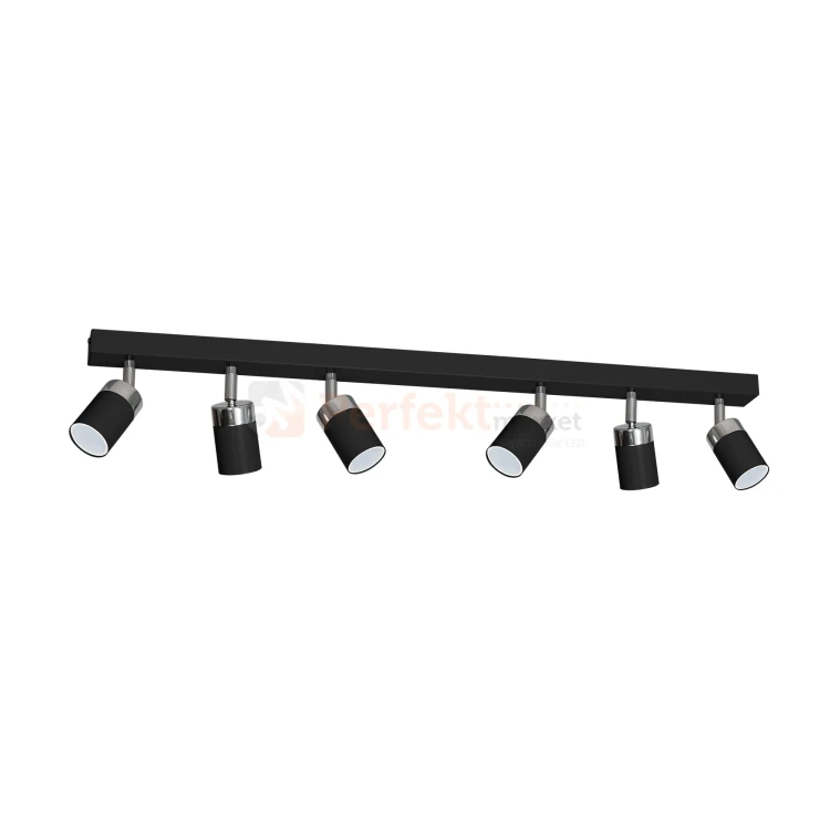 Lampa sufitowa JOKER BLACK 6xGU10 MLP1340