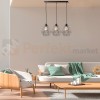 Lampa wisząca BASKET BLACK 3xE27 MLP7215