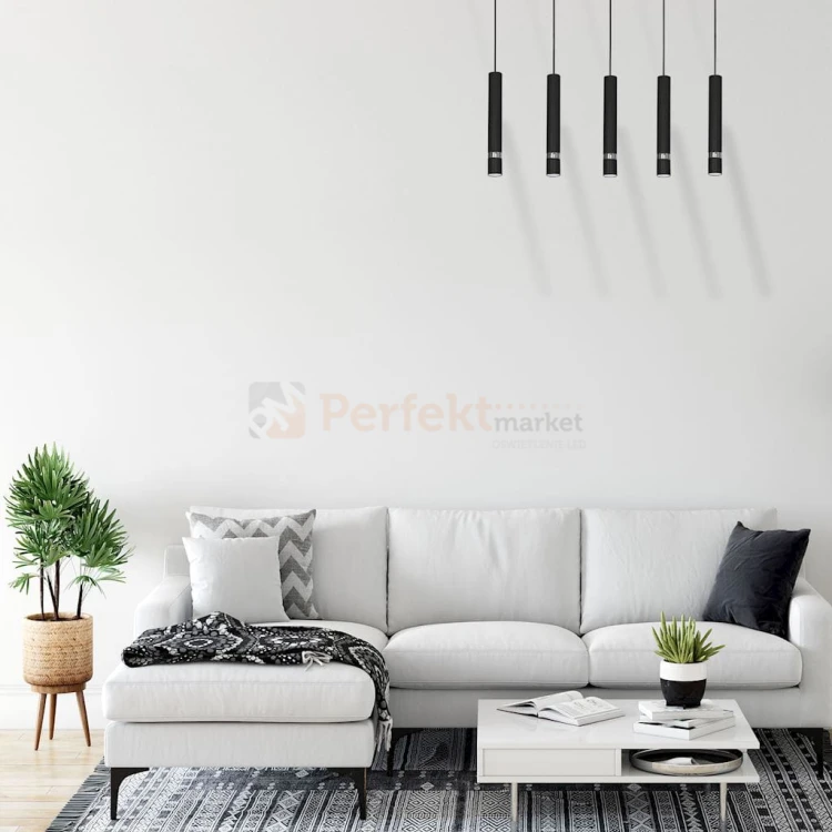 Lampa wisząca JOKER BLACK 5xGU10 MLP1417