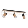 Lampa sufitowa BARON BLACK 3xGU10 MLP9015