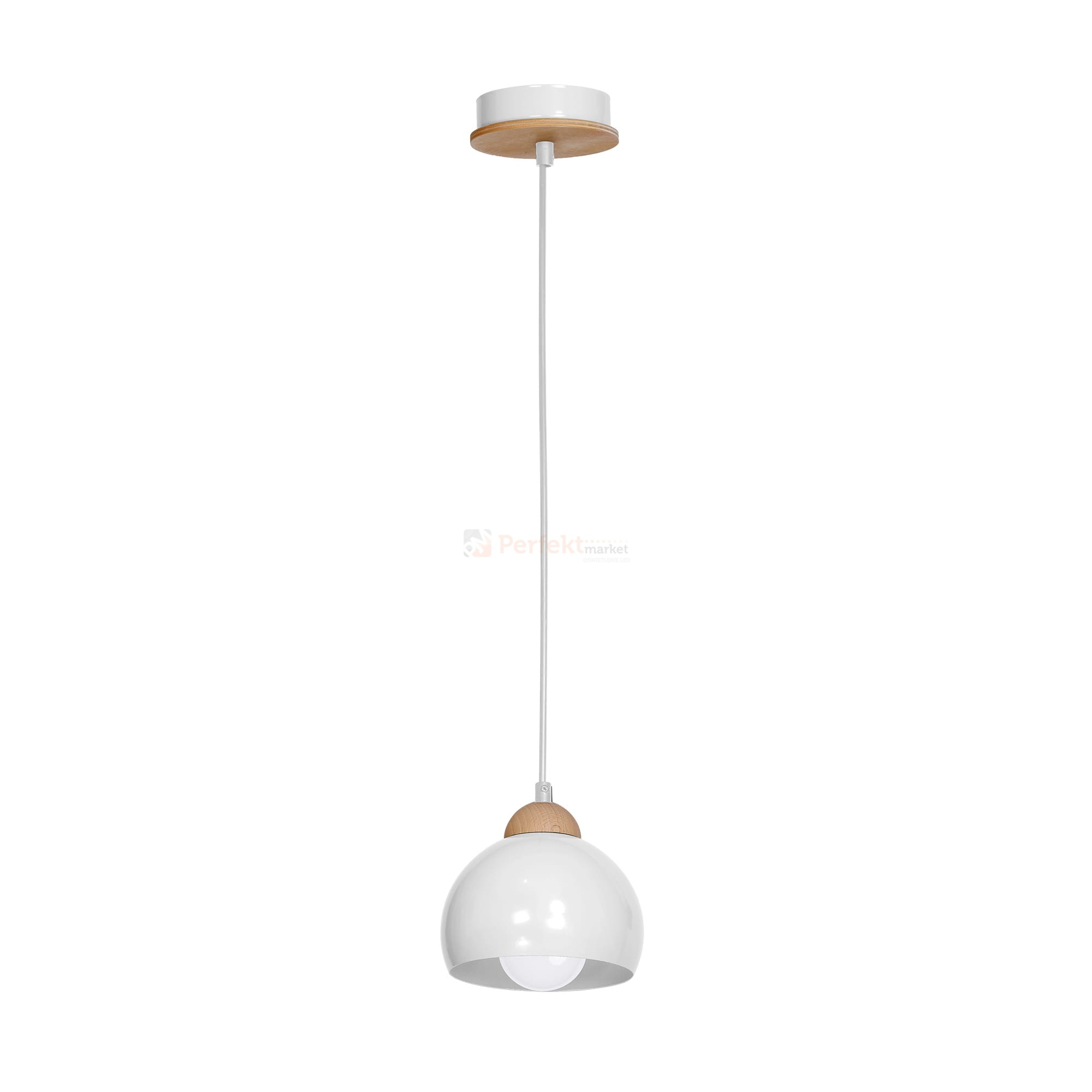 Lampa wisząca DAMA WHITE 1xE27 MLP6440