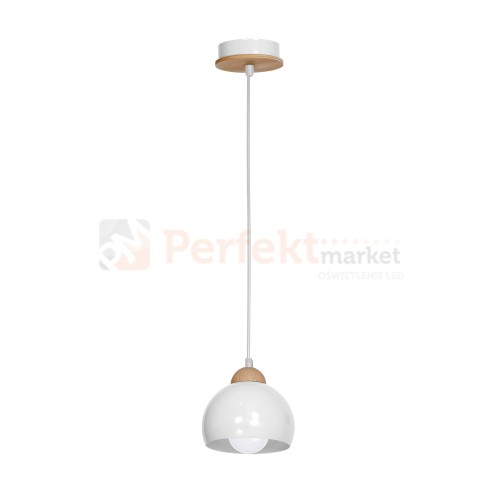 Lampa wisząca DAMA WHITE 1xE27 MLP6440
