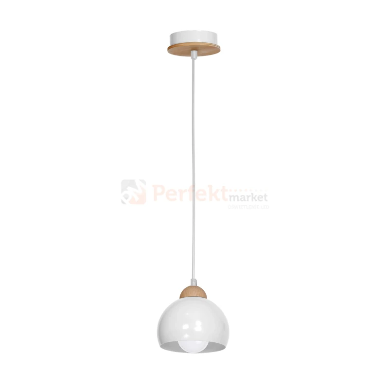 Lampa wisząca DAMA WHITE 1xE27 MLP6440