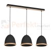 Lampa wisząca STUDIO BLACK 3xE27 MLP8853