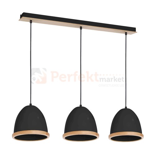 Lampa wisząca STUDIO BLACK 3xE27 MLP8853