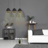 Lampa wisząca STUDIO BLACK 3xE27 MLP8853