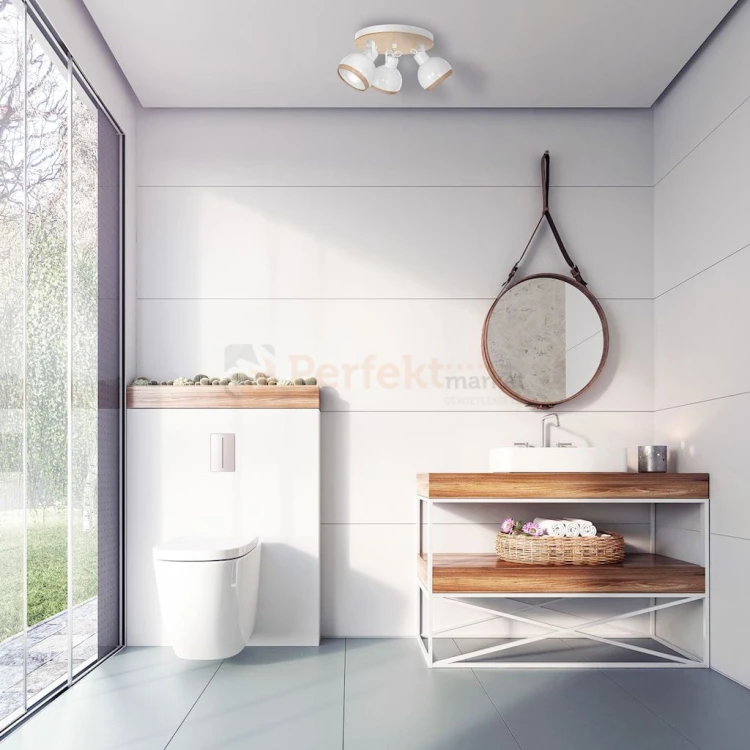 Lampa sufitowa OVAL WHITE 3xE27 MLP8652
