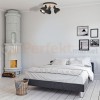 Lampa sufitowa OVAL BLACK 3xE27 MLP8659
