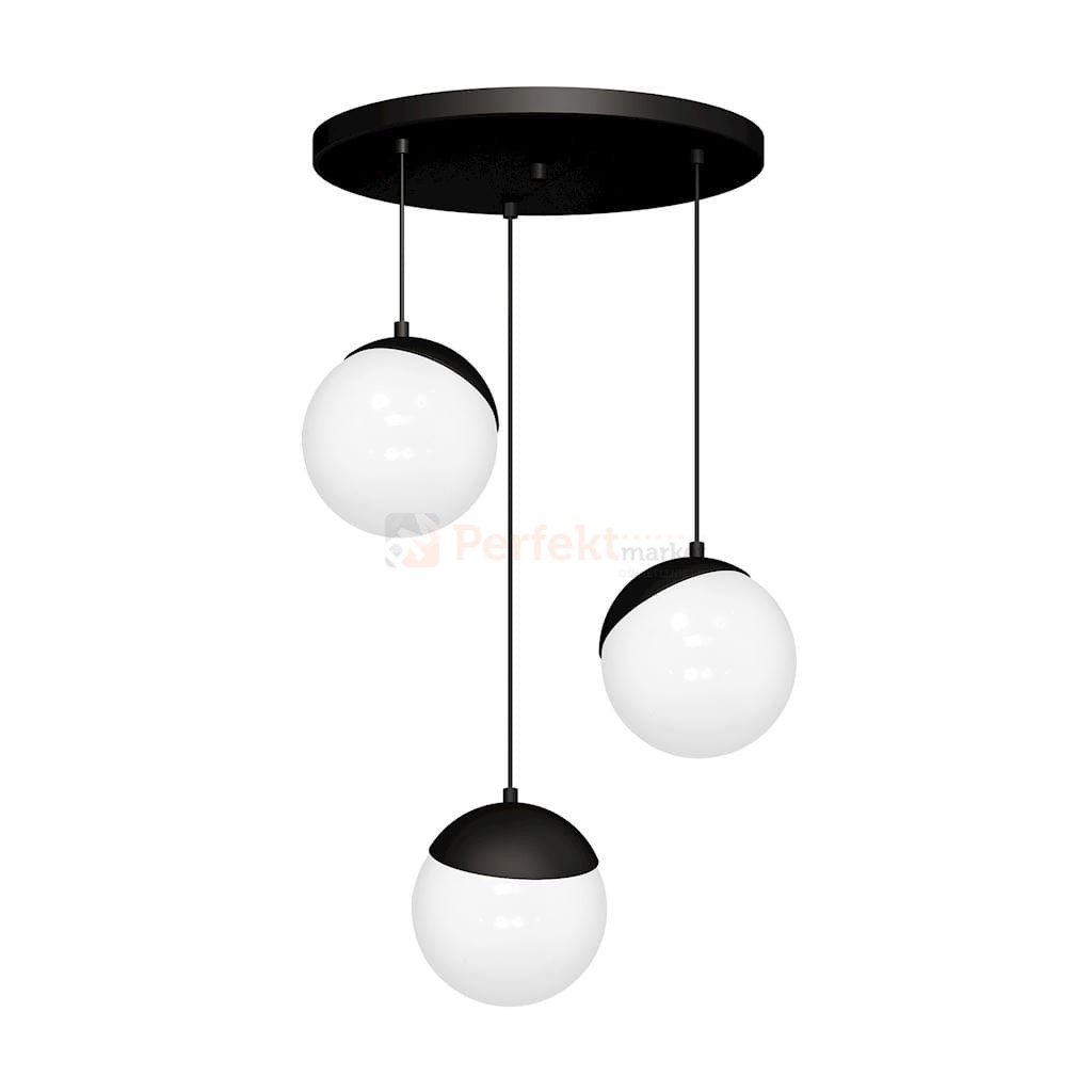Lampa wisząca SFERA BLACK 3xE14 MLP8868