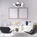 Żyrandol SFERA BLACK 5xE14 MLP8866