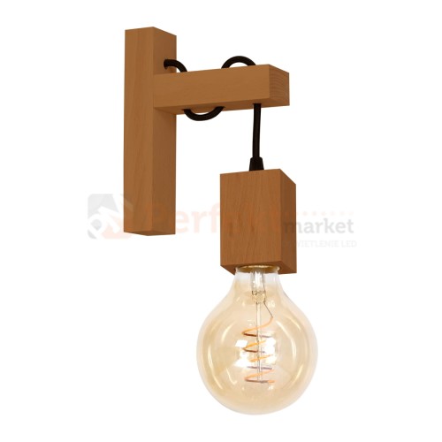 Kinkiet JACK 1xE27 Dąb MLP4356
