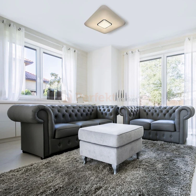 Plafon YAX 24W LED Ściemnialny+ Pilot ML4402