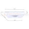 Plafon YAX 24W LED Ściemnialny+ Pilot ML4402