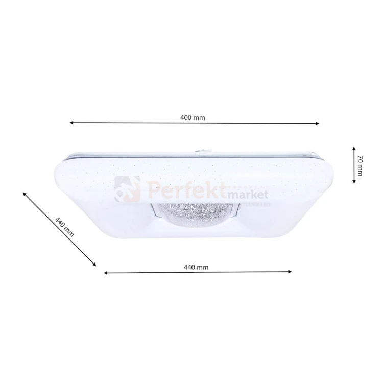 Plafon YAX 24W LED Ściemnialny+ Pilot ML4402