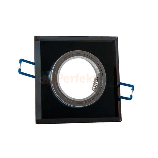 Oprawa halogenowa sufitowa stala pojedyncza1 kolor szklana czarna1 gniazdo GU10 LED perfektmarket.jpg