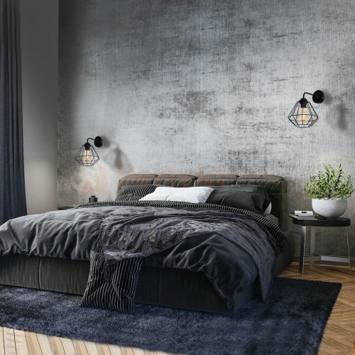 Kinkiet COLIN BLACK 1xE27 MLP4788