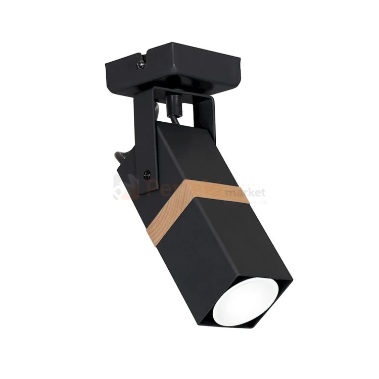 Kinkiet VIDAR BLACK 1xGU10 MLP5400