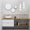 Lampa wisząca VIDAR WHITE 1xGU10 MLP5408