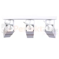 Lampa sufitowa VIDAR WHITE 3xGU10 MLP5407