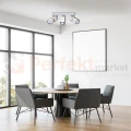 Lampa sufitowa VIDAR WHITE 3xGU10 MLP5407