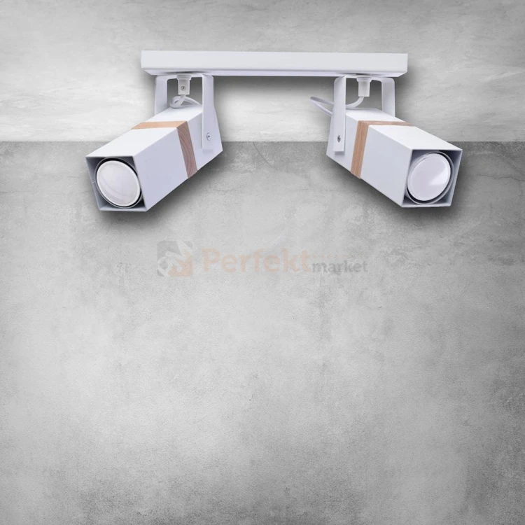 Lampa sufitowa VIDAR WHITE 2xGU10 MLP5406