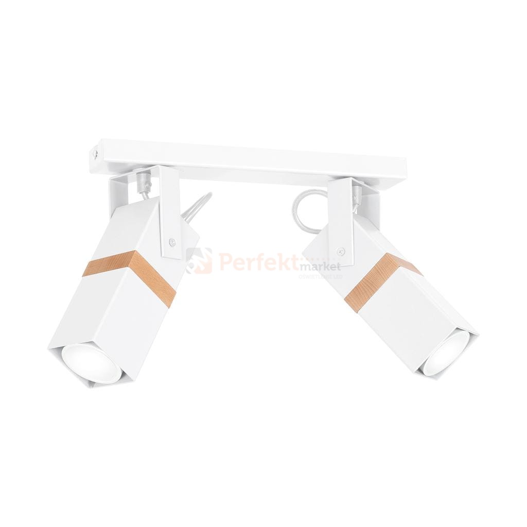 Lampa sufitowa VIDAR WHITE 2xGU10 MLP5406