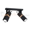 Lampa sufitowa VIDAR BLACK 2xGU10 MLP5401