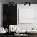 Lampa sufitowa VIDAR BLACK 2xGU10 MLP5401