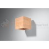 lampa_ścienna kinkiet drewniana drewno gu10 nowoczesna minimalizm design lampa kwadratowa plafon LED quad perfektmarket SL.0491