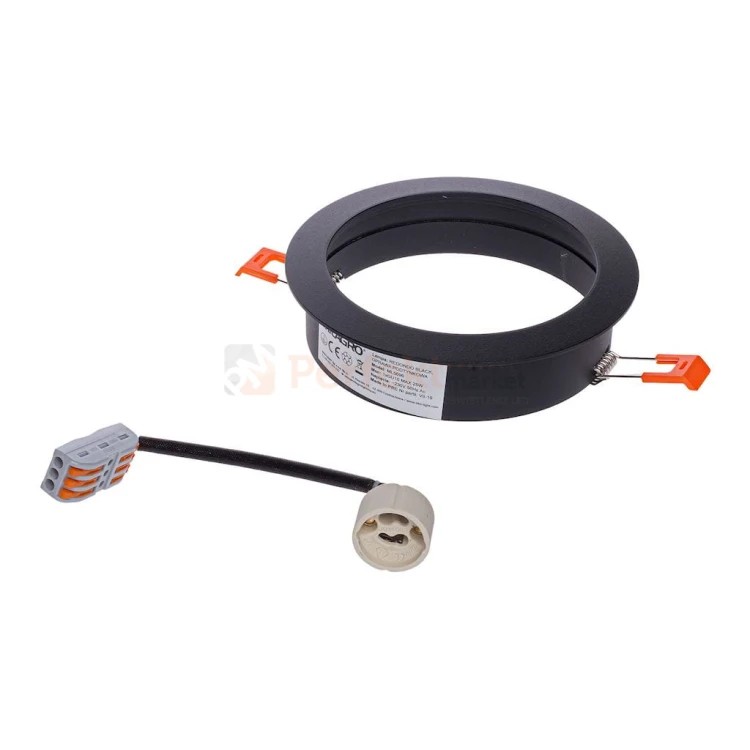 Oprawa podtynkowa REDONDO BLACK 1xAR111 GU10 ML5696