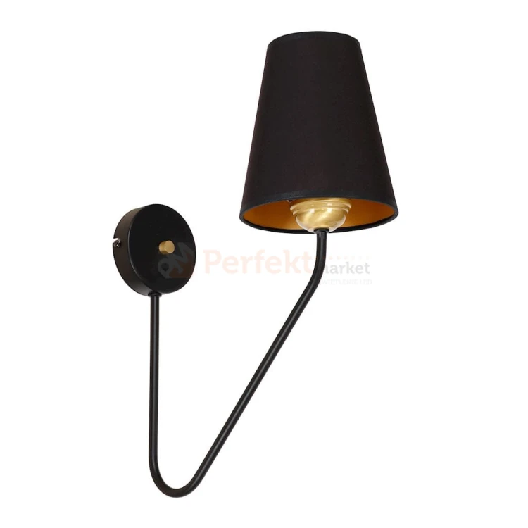Kinkiet VICTORIA BLACK 1xE27 MLP4911