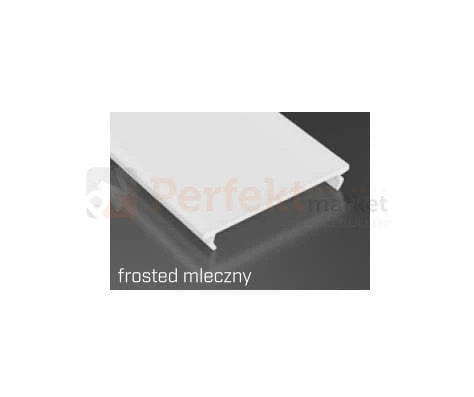 klosz klosze osłonki listwy Lumines wide PMMA - do profili LED Basic Solis Inso Iledo perfektmarket frosted_mleczny
