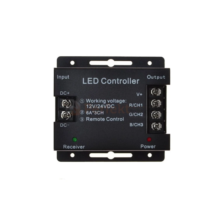sterownik do led rgb 216W z pilotem dotykowym