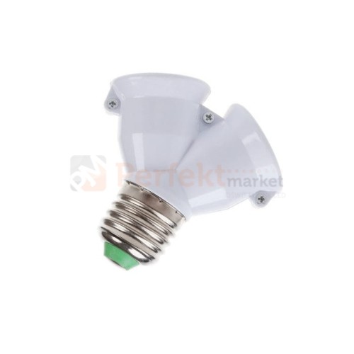 adapter e27 to 2xe27 bialy perfektmarket.jpg