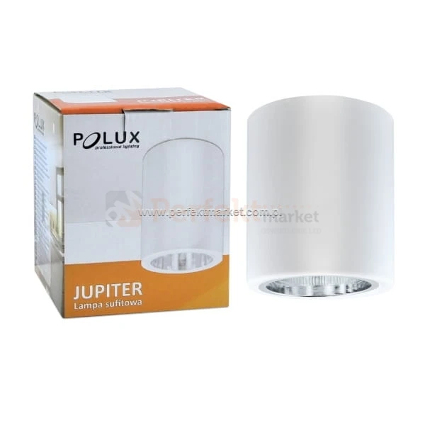 Oprawa natynkowa downlight Jupiter / CERES 10 E27 okrągła biała - opakowanie