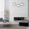 Lampa wisząca BOSTON 1xE14 MLP5593