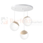 Lampa wisząca SFERA WOOD 3xE14 MLP5425